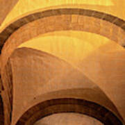 Santiago Cathedral Arches Poster