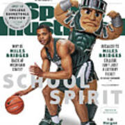 School Spirit 2017-18 College Basketball Preview Issue Sports Illustrated Cover Poster