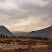 Scottish Highland Landscape - Glen Coe Poster