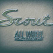 Scout All Wheel Drive - Vintage Poster