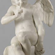 Seated Cupid, 1757 Marble Poster