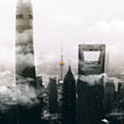 Shanghai Financial Center Poster