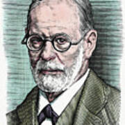 Sigmund Freud Poster
