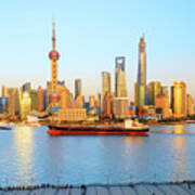 Skyline, Pudong, Shanghai, China Poster