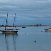 Small Sailing Vessels Cape Cod Poster