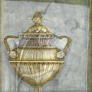 Small Urn And Damask Ii (st) Poster