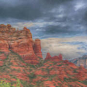 Snoopy Rock Sedona, Arizona Poster