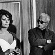 Sophia Loren;charles Chaplin Poster