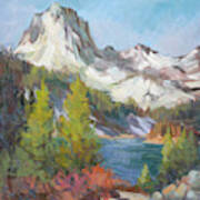 South Lake Sierra Nevada Mountains Poster