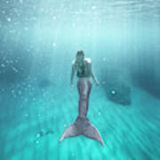 Sparkle Mermaid Poster