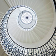 Spiral Staircase, The Queens House Poster