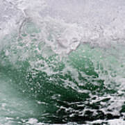 Splashing Wave Poster
