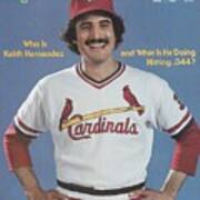 St. Louis Cardinals Keith Hernandez Sports Illustrated Cover Poster