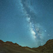 Starry Night At Ramon Crater 4 Poster