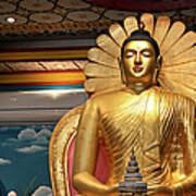 Statue Of Buddha Shakyamuni Of Poster
