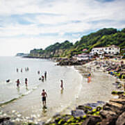 Steephill Cove Beach, Isle Of Wight Poster