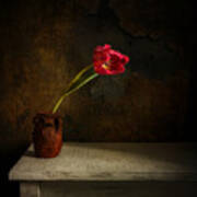 Still Life With Flower Poster