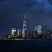 Storm Over Manhattan Poster