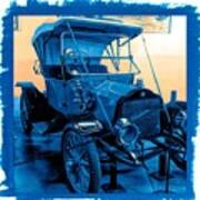 Studebaker Classic Vintage Car Blues Poster