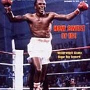 Sugar Ray Leonard, 1979 Wbc Welterweight Title Sports Illustrated Cover Poster