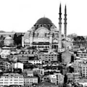 Suleymaniye Camii In Istanbul Poster