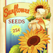 Sunflower Seeds Poster