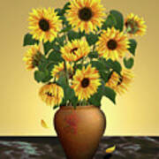 Sunflowers Poster