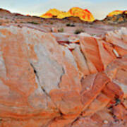 Sunrise On Valley Of Fire State Park Poster