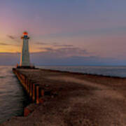 Sunset At Sodus Point Poster