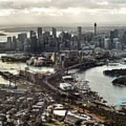 Sydney Aerial Landscape Poster