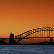Sydney Harbour At Sunset Poster