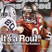 Tampa Bay Buccaneers Joe Jurevicius, Super Bowl Xxxvii Sports Illustrated Cover Poster