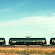 Tank Car Row Poster