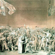 Tennis Court Oath, June 20 1789, Paris Poster
