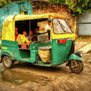 The Bajaj Auto-rickshaw In India Poster