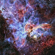 The Carina Nebula, Also Known As Ngc Poster