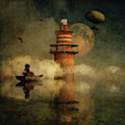 The Conducting Lighthouse Poster