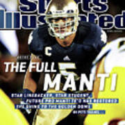 The Full Manti Notre Dame Sports Illustrated Cover Poster