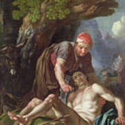 The Good Samaritan, C.1751-52 Poster