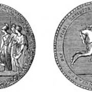 The Great Seal Of King George Iv, C1895 Poster