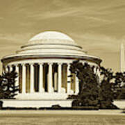 The Jefferson Memorial Poster