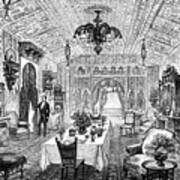 The Luncheon Room At The Town Hall Poster