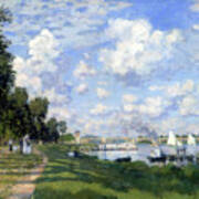The Marina At Argenteuil, 1872. Artist Poster