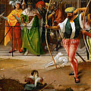 The Martyrdom Of Saint Sebastian Poster