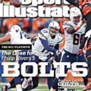 The Nfl Playoffs The Case For . . . Philip Rivers Bolts Sports Illustrated Cover Poster