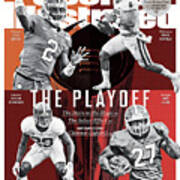 The Playoff 2017-18 College Football Playoff Preview Issue Sports Illustrated Cover Poster