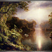 The River Of Light By Frederic Edwin Church Poster