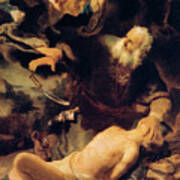 The Sacrifice Of Isaac, 1635. Artist Poster