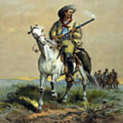 The Scout Buffalo Bill Cody Poster