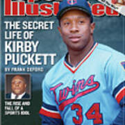 The Secret Life Of Kirby Puckett Sports Illustrated Cover Poster